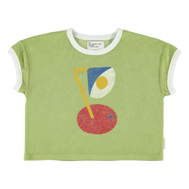 Soor Ploom Sundae 2Y ソーアプルーム　トップス　Tシャツ Soor Ploom - Sundae T-Shirt - Ecru | Smallable