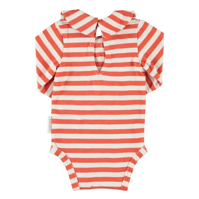 Body Col Marin Rayé | Orange