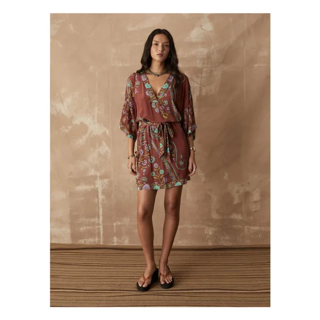 Robe Darjeeling Soie | Mocha