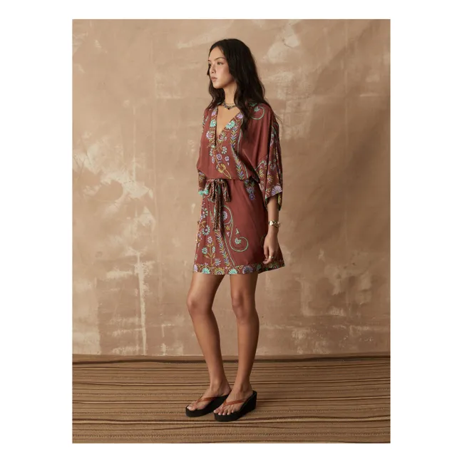 Robe Darjeeling Soie | Mocha