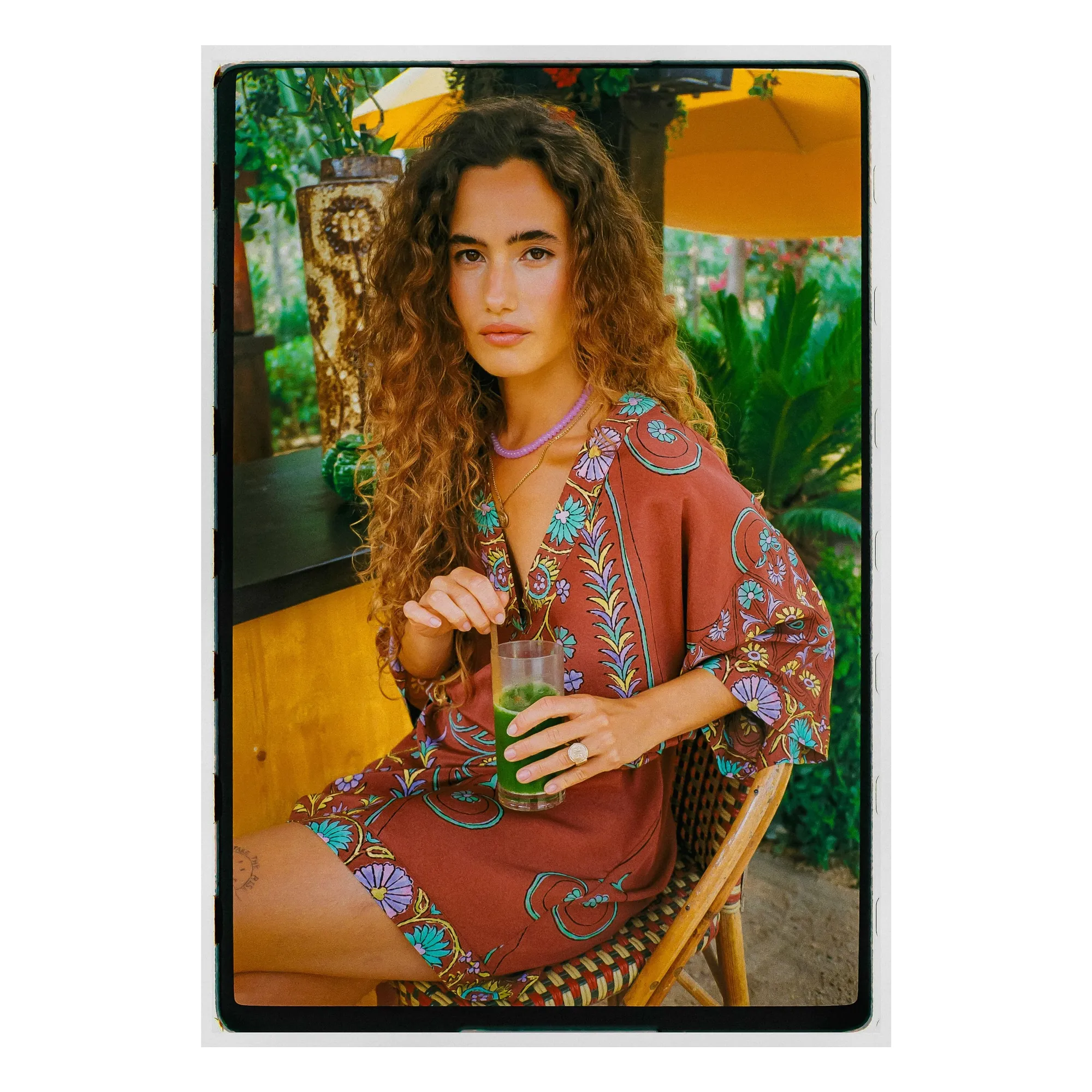 Robe Darjeeling Soie | Mocha- Image produit n°3