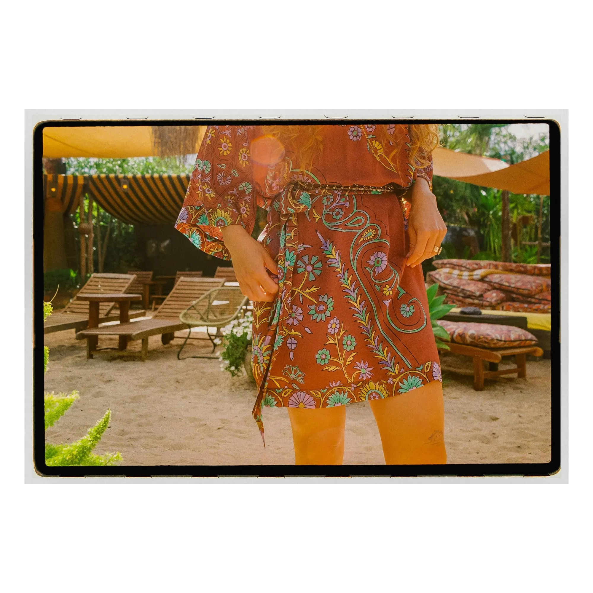 Robe Darjeeling Soie | Mocha- Image produit n°8