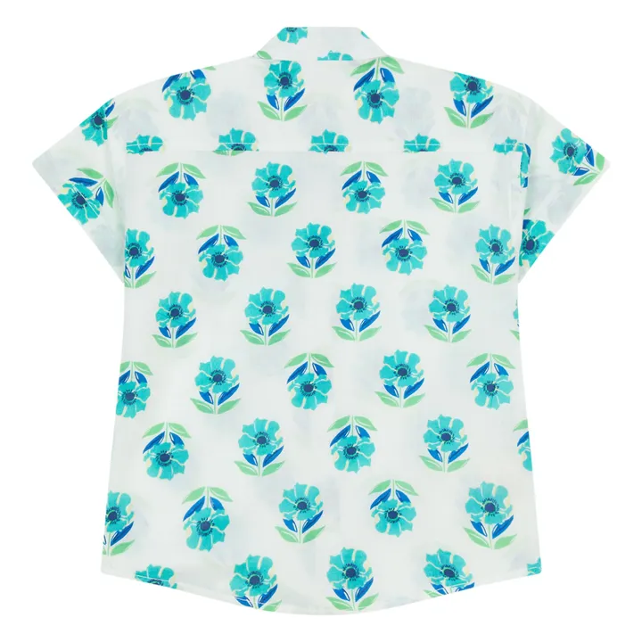 Camisa anémona | Azul Mar- Imagen del producto n°1