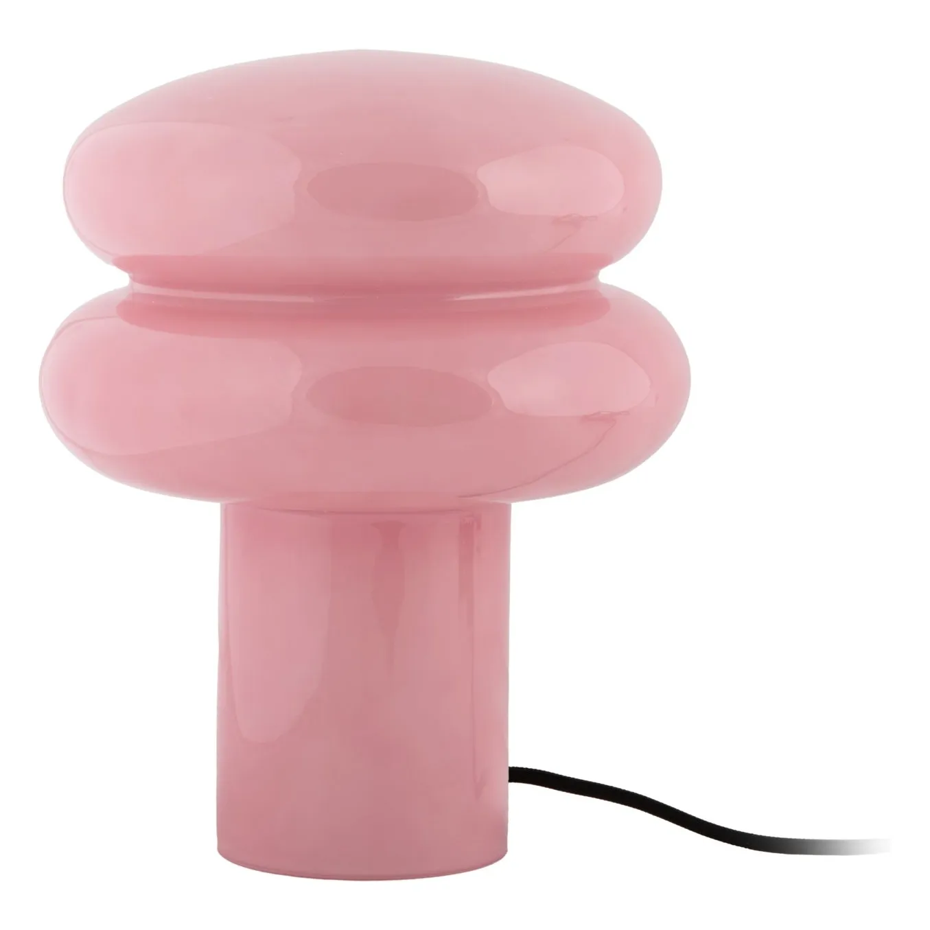 Present Time Pink Incesante Double Ring Table Lamp