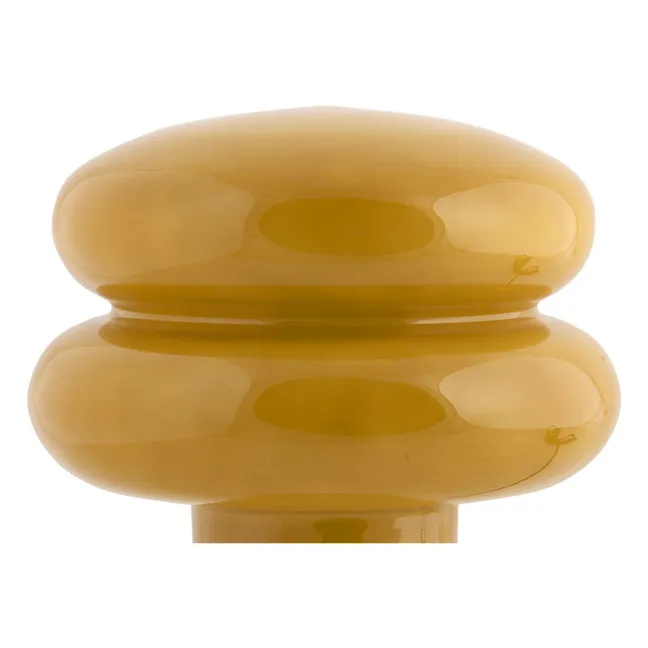 Lampe à poser Incesante Double Ring | Jaune moutarde