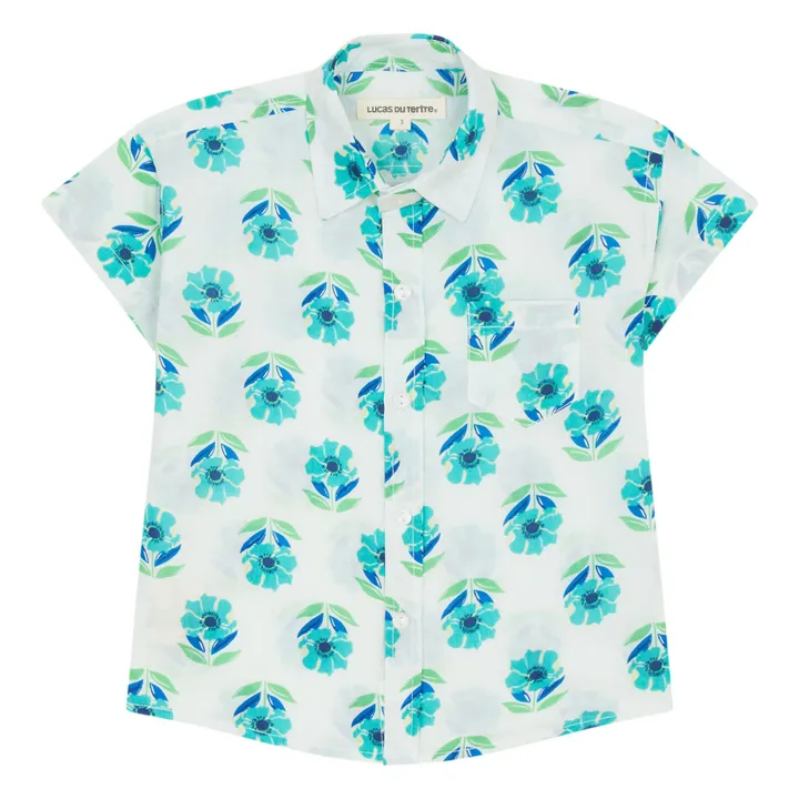 Camisa anémona | Azul Mar- Imagen del producto n°0