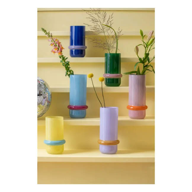 Animado Anillo vase | Blue
