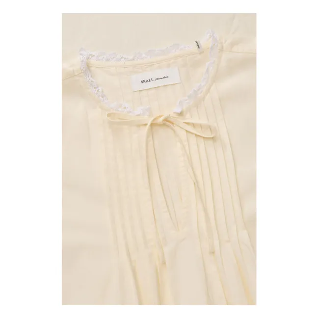 Robe Freesia Coton Bio | Crème