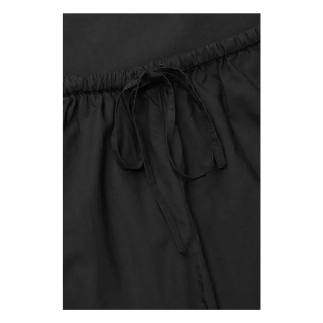 Petri Organic Cotton Pants | Black