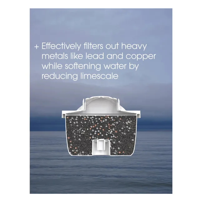 Magnesium+Universal water filters - Set of 3 | White