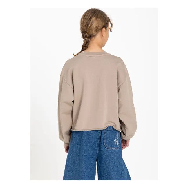 Sweat Belmont Cheval Coton Bio | Gris