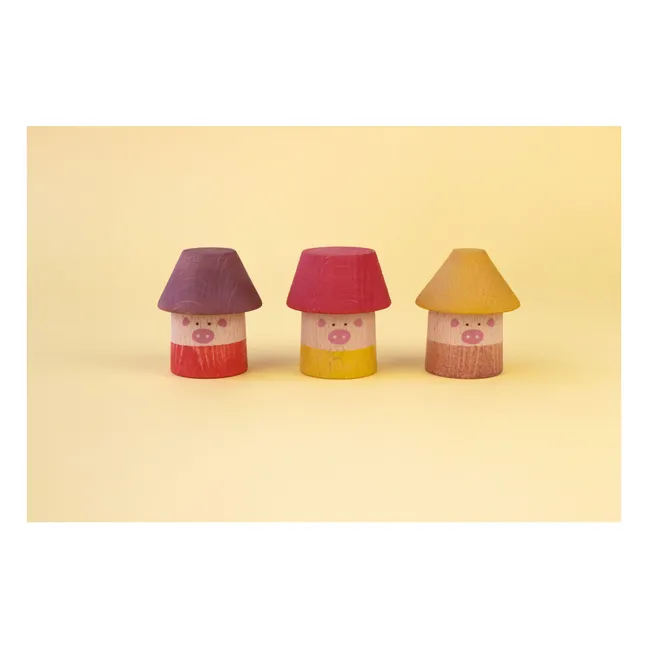 My Three Little Pigs wooden toys