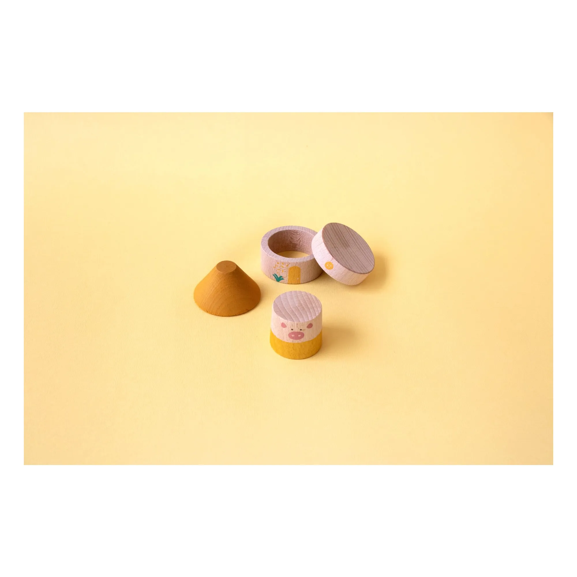 Jouets en bois My Three Little Pigs- Image produit n°2