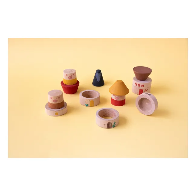 My Three Little Pigs wooden toys
