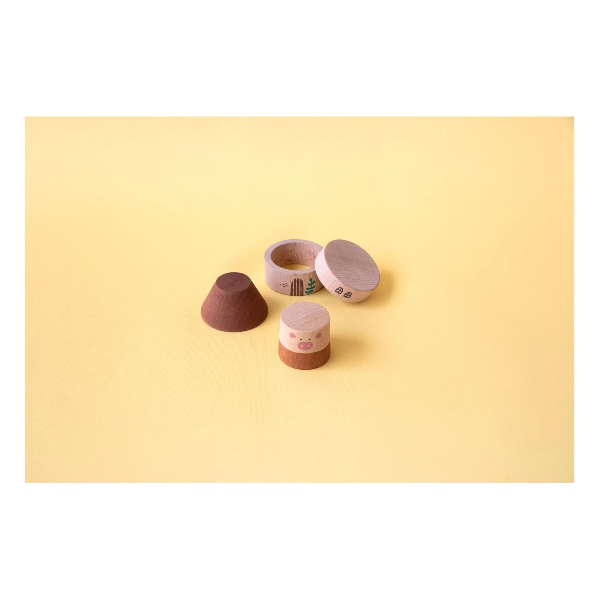 Jouets en bois My Three Little Pigs- Image produit n°8
