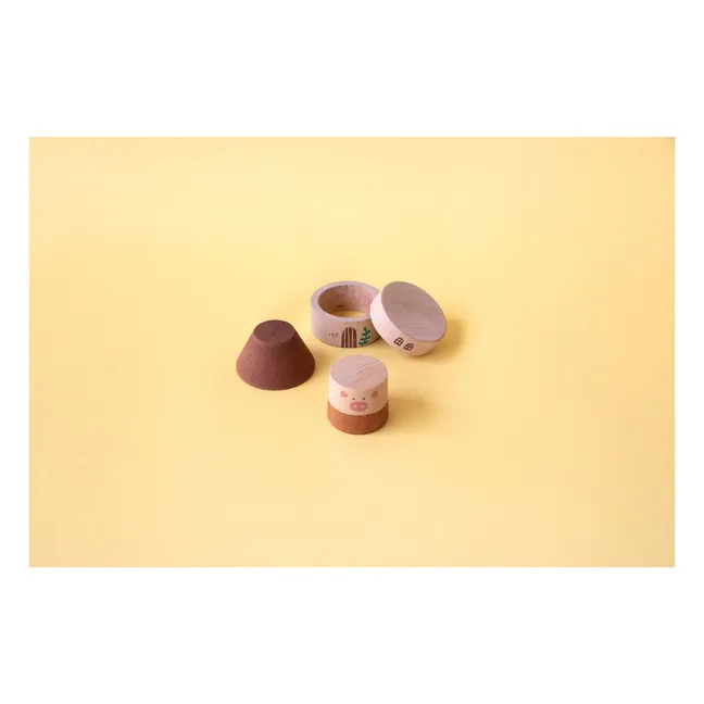 My Three Little Pigs wooden toys