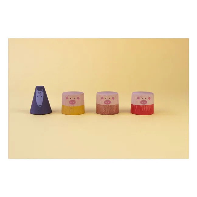My Three Little Pigs wooden toys