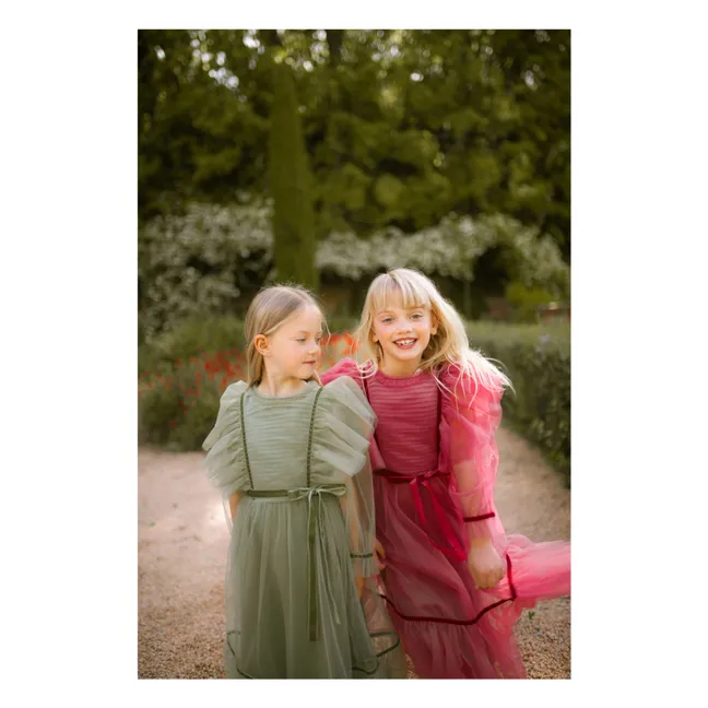 Robe Emilie Tulle | Vieux Rose