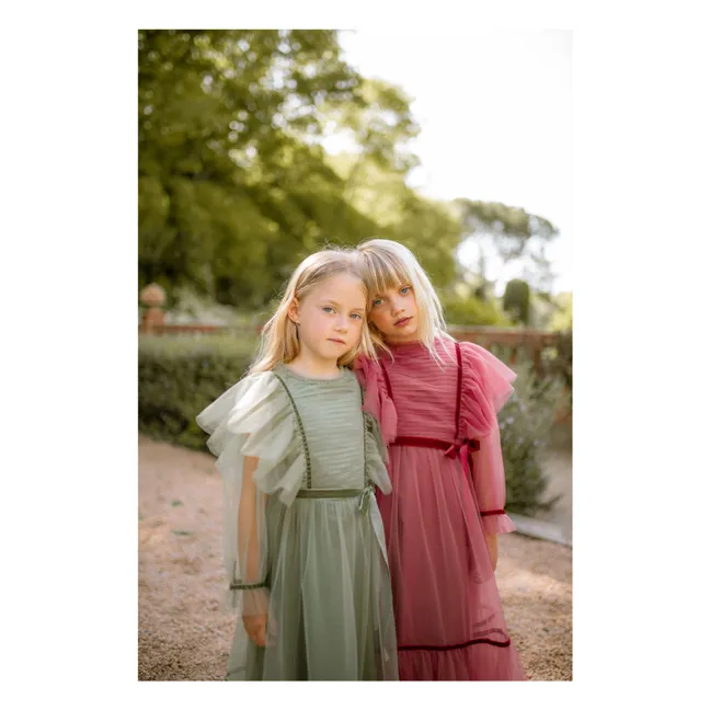 Robe Emilie Tulle | Vieux Rose