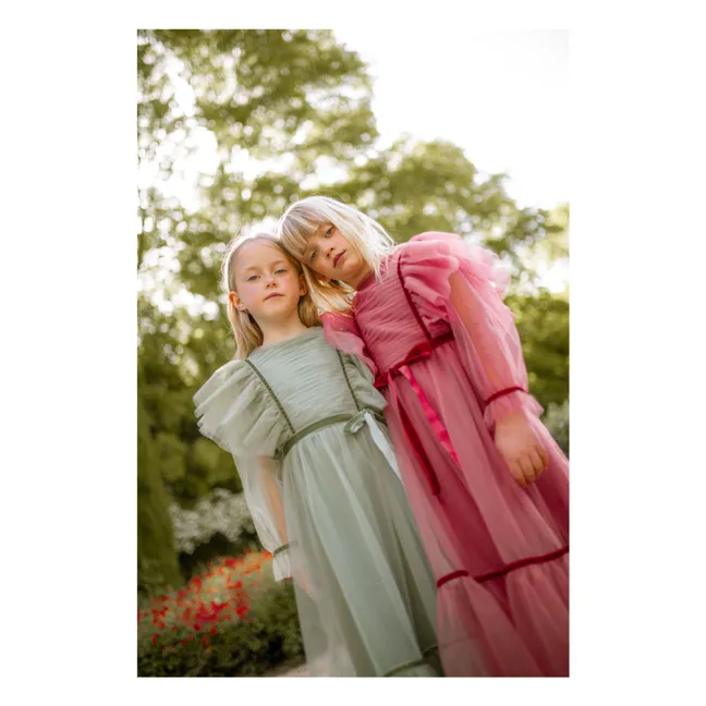 Robe Emilie Tulle | Vieux Rose