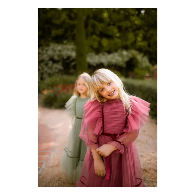 Robe Emilie Tulle | Vieux Rose