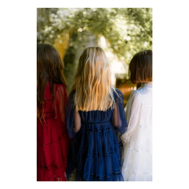 Robe Valentina Tulle | Bleu marine
