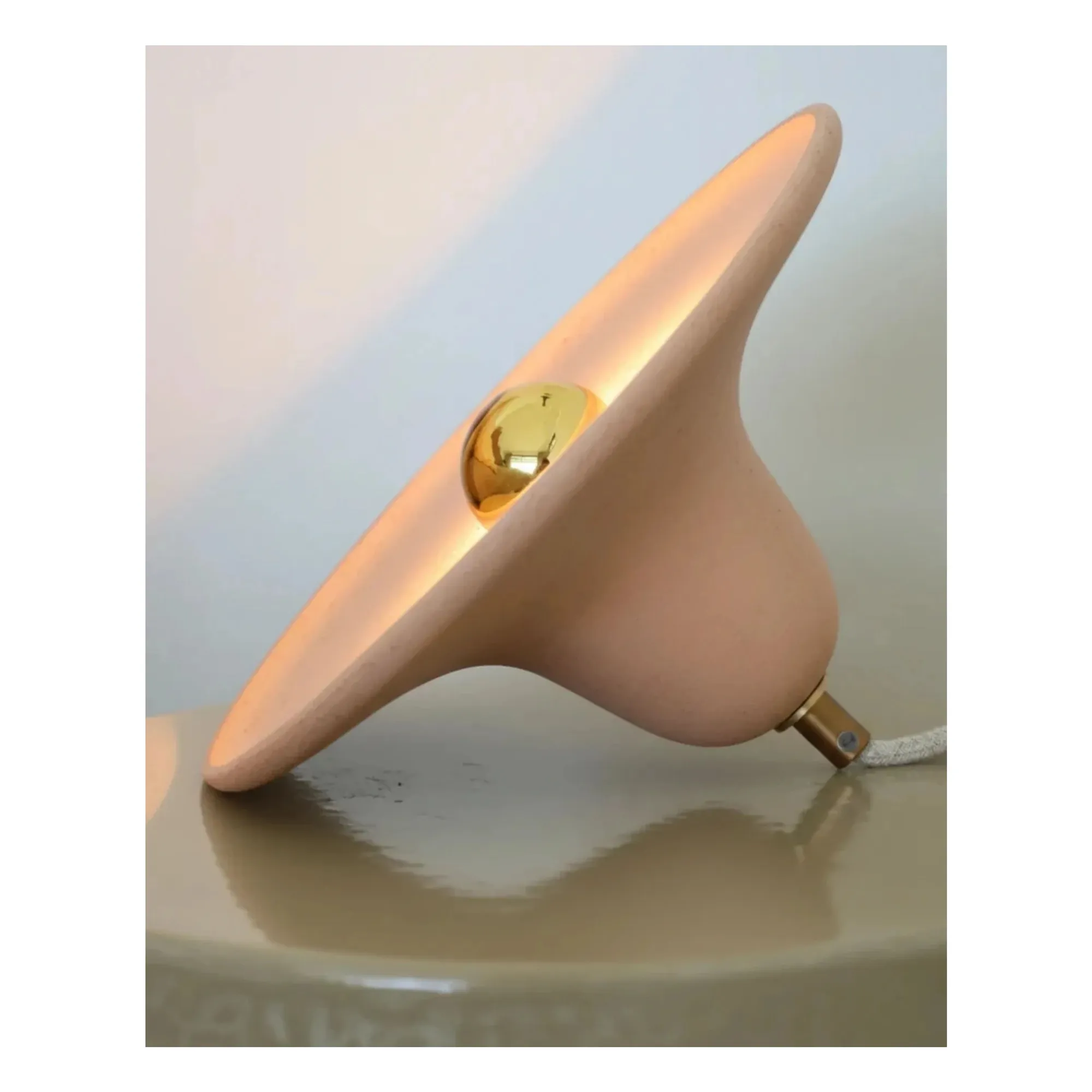 Baladeuse céramique brute Gigaro | Terracotta- Image produit n°5