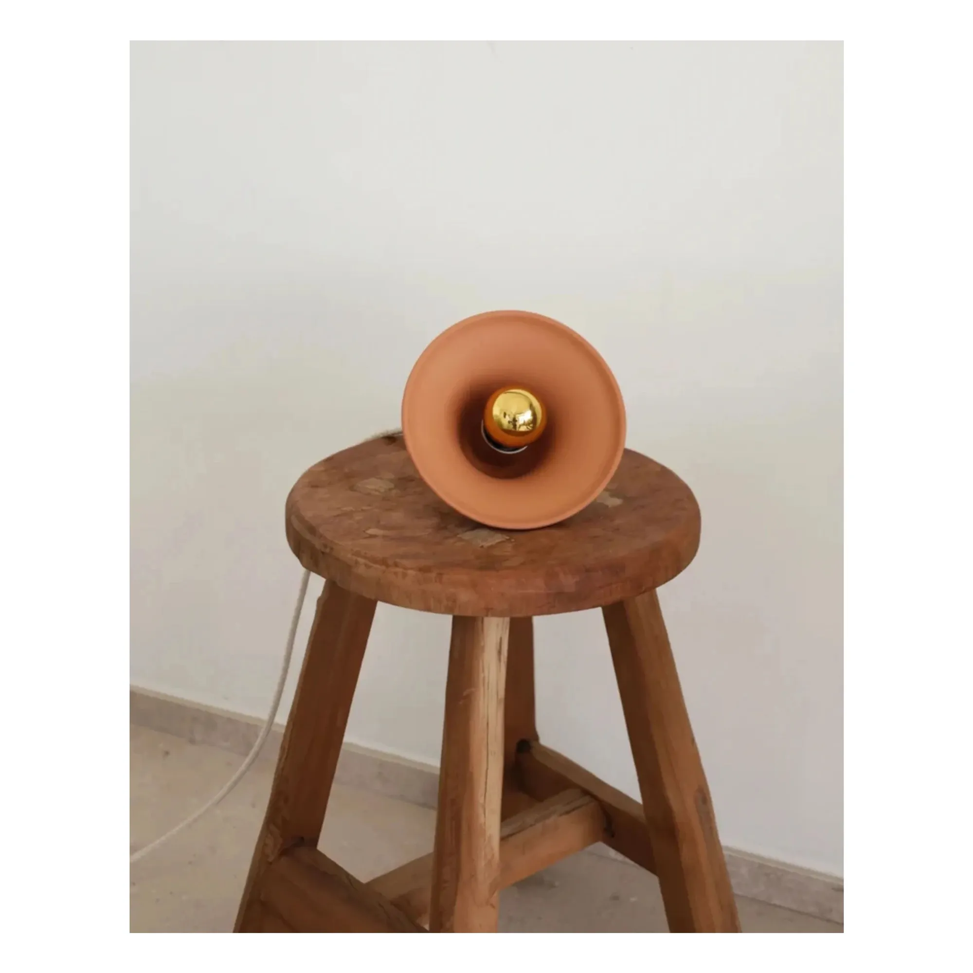 Baladeuse céramique brute Gigaro | Terracotta- Image produit n°1