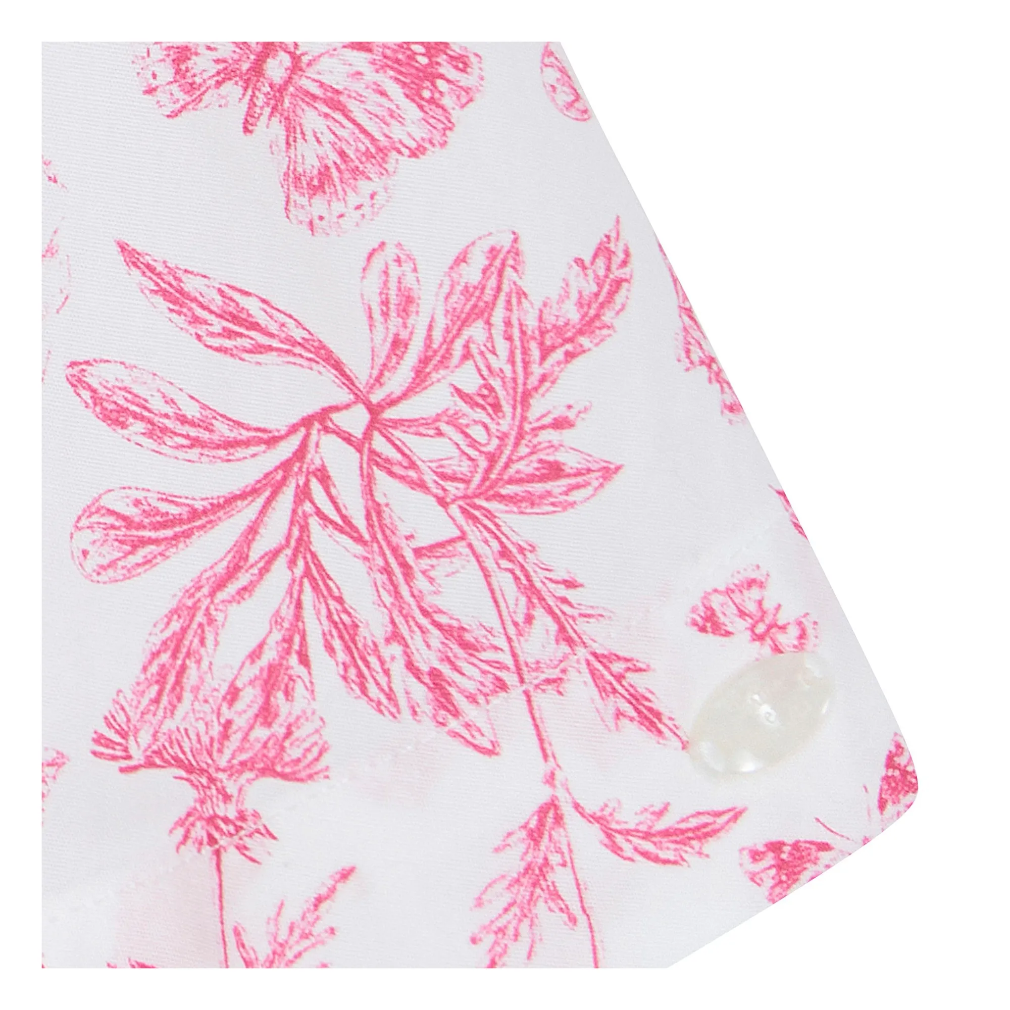 Robe Fleurs - Inspiration Toile de Jouy | Rose- Image produit n°3