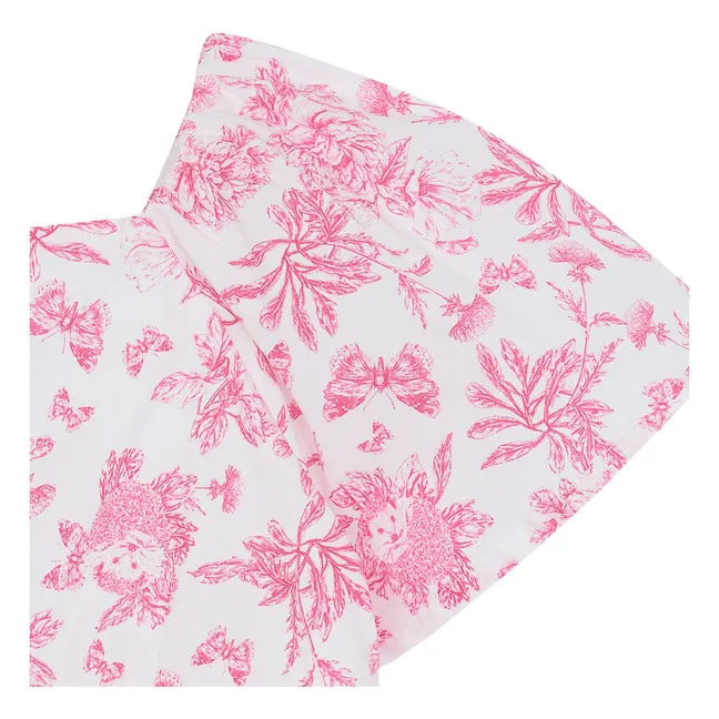Robe Fleurie - Inspiration Toile de Jouy | Rose