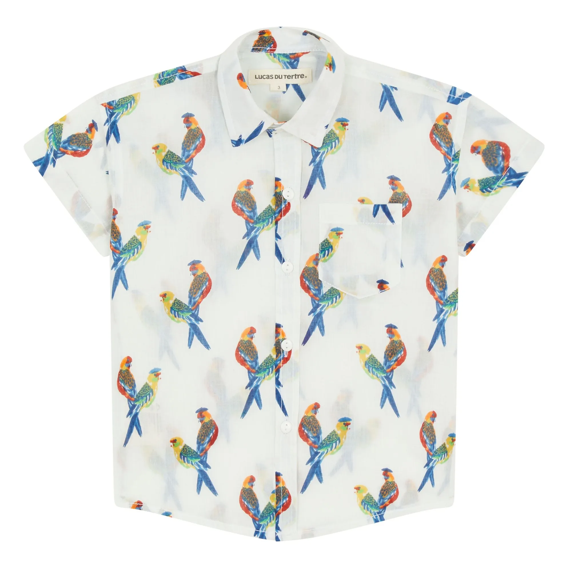 Lucas du Tertre - Chemise Oiseaux (Lucas du Tertre) - Couverture