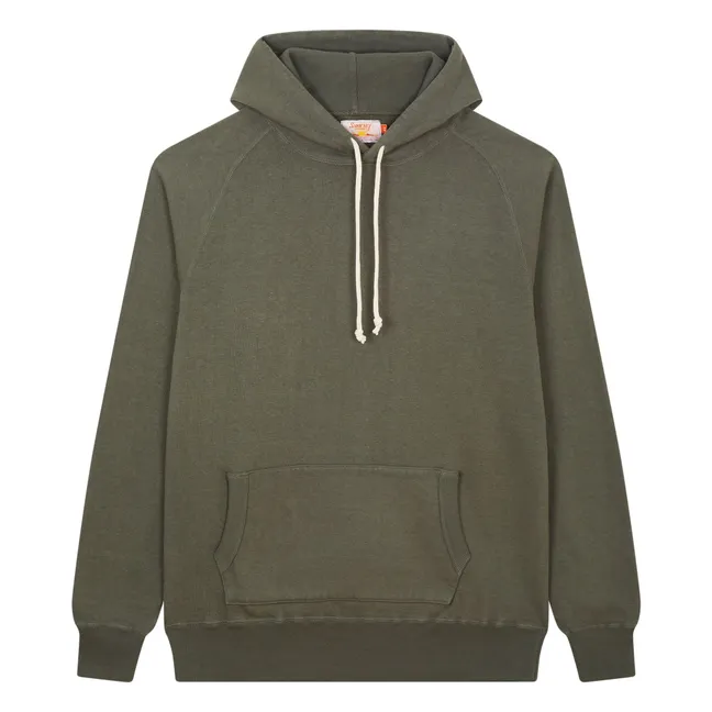 Hoodie Ehu'kia Homme 420g | Vert kaki