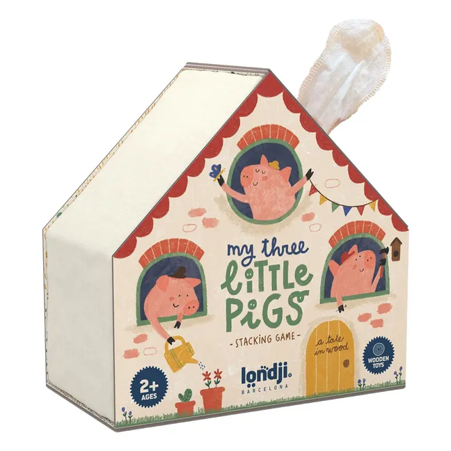 My Three Little Pigs wooden toys