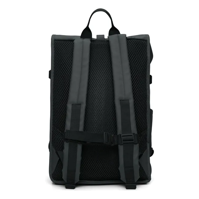 Mochila enrollable grande | Gris Oscuro