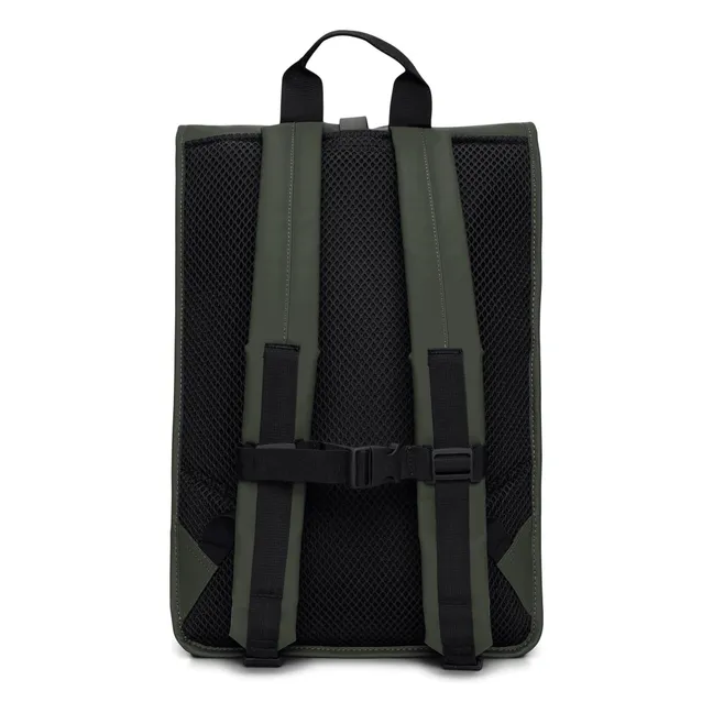 Mochila enrollable grande | Verde Oscuro