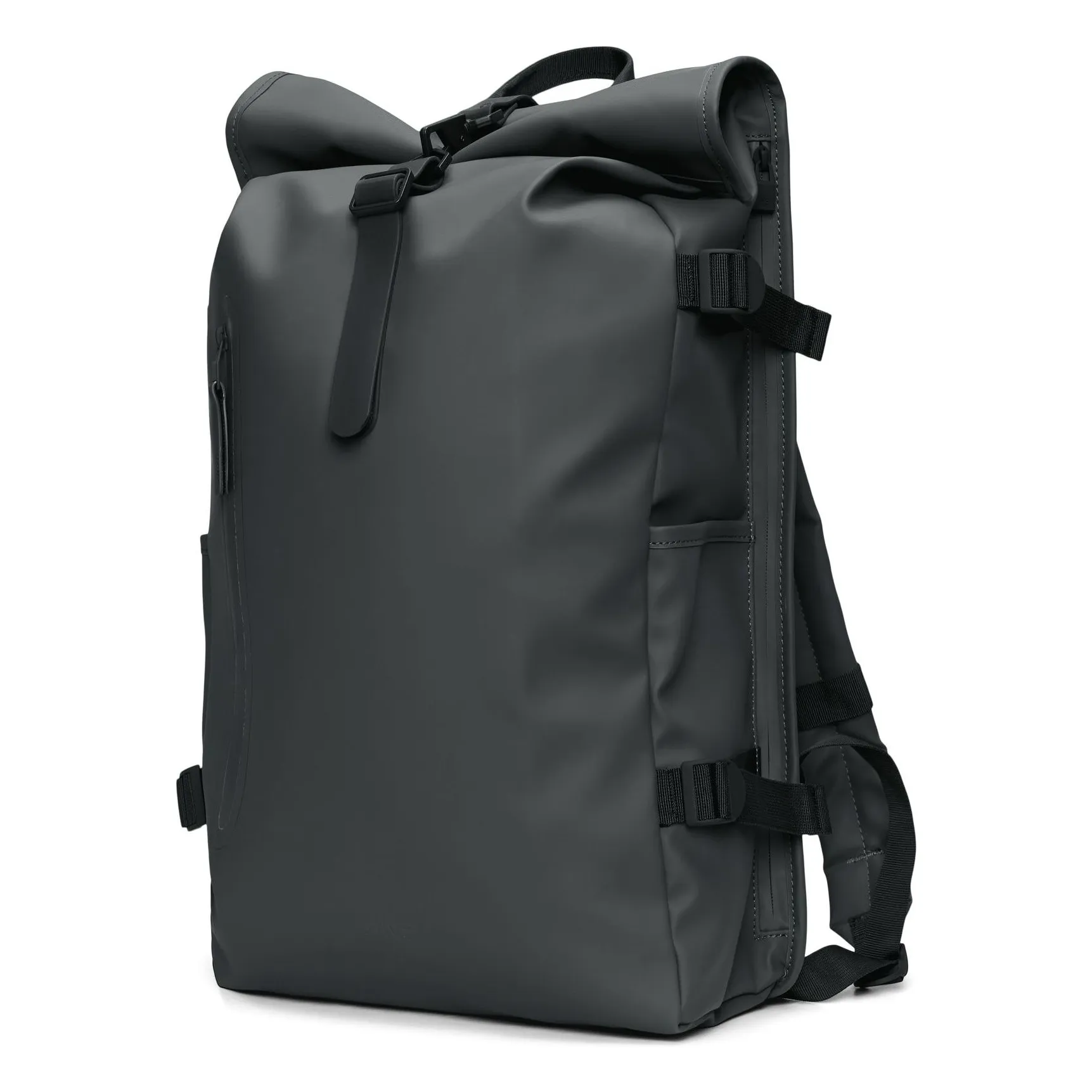 Sac Rolltop Rucksack Large | Gris foncé- Image produit n°4