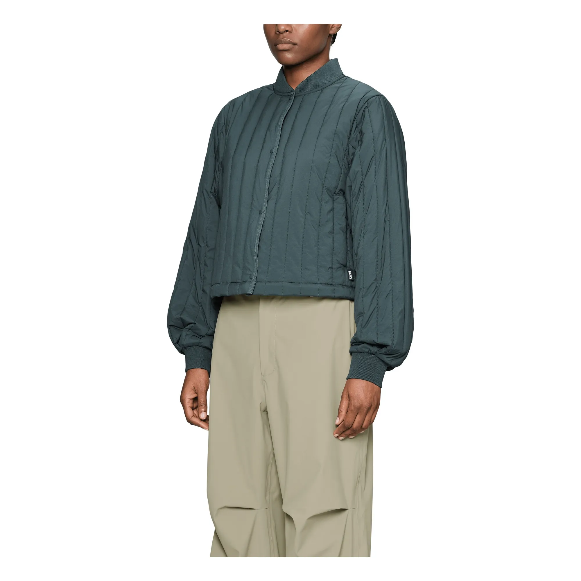 Veste Banja Bomber | Vert foncé- Image produit n°2
