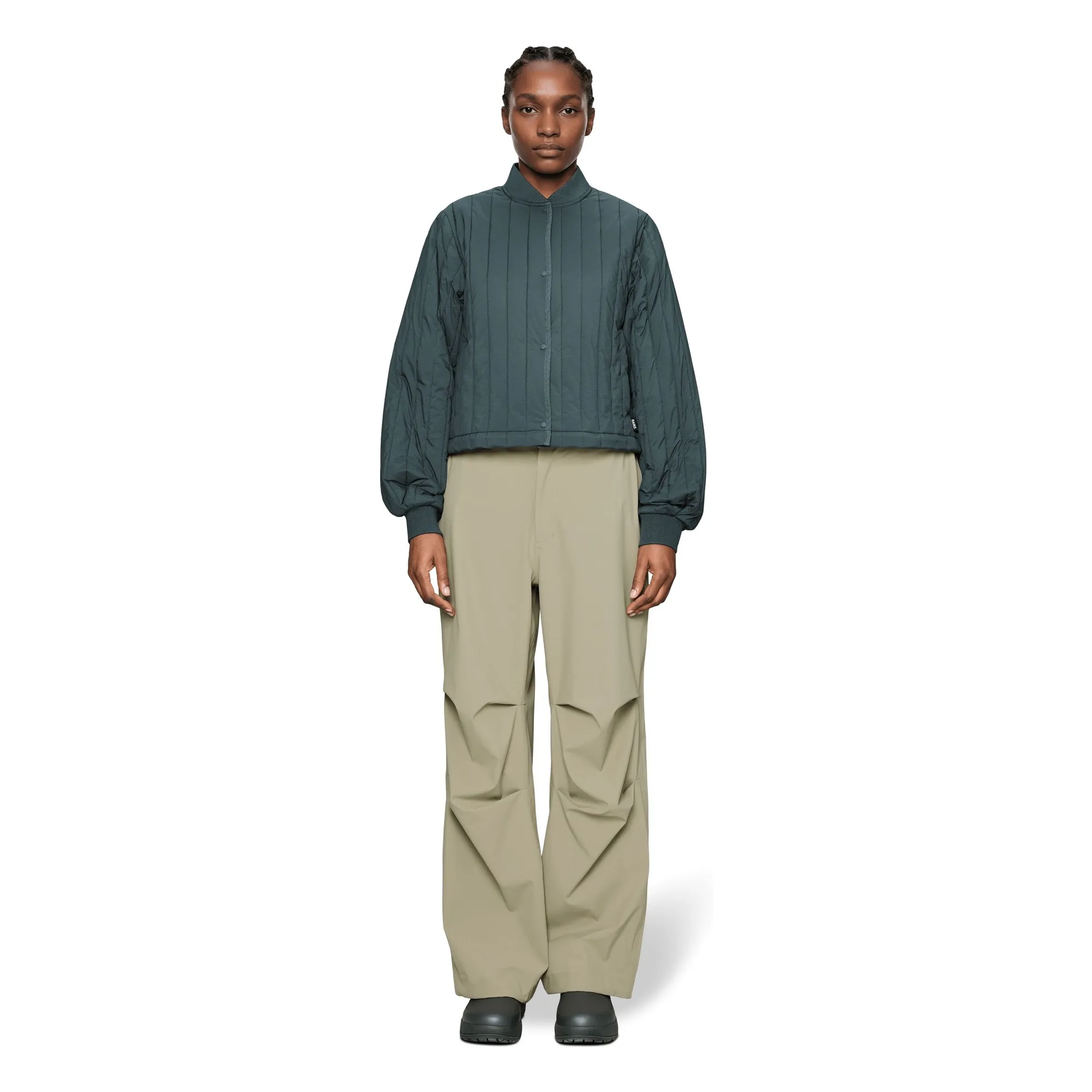 Veste Banja Bomber | Vert foncé- Image produit n°0