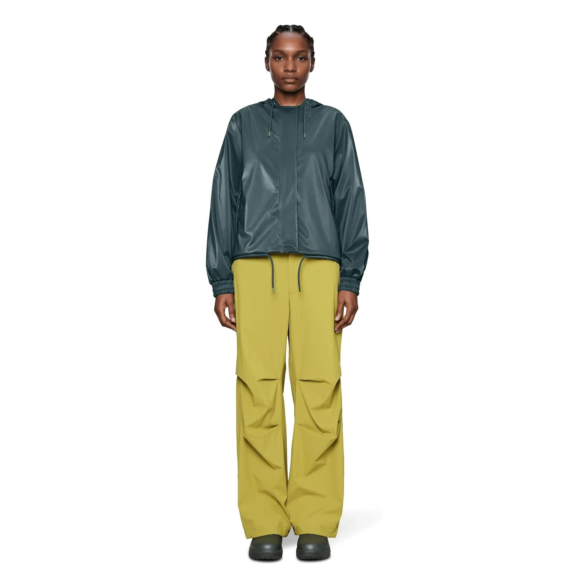Veste String W3 | Vert foncé- Image produit n°0
