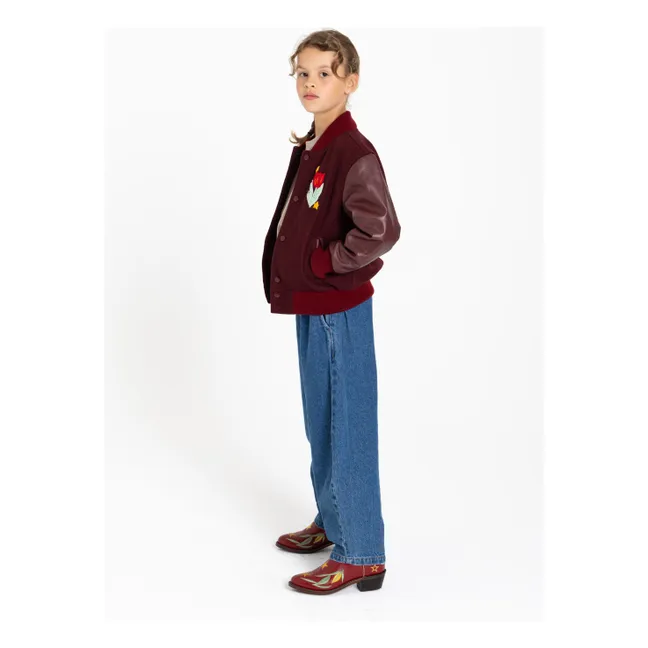 Santiags Flowers - Bootstock x Hundred Pieces | Rojo