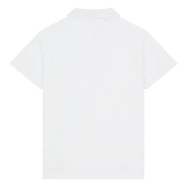 Polo-Shirt Jersey | Weiß