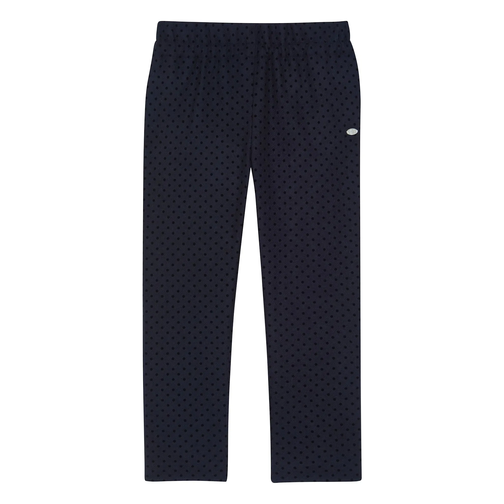 Pantalon Pois | Bleu marine- Image produit n°0