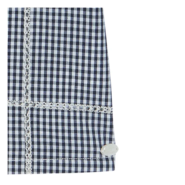 Camisa con cuello Claudine | Crudo