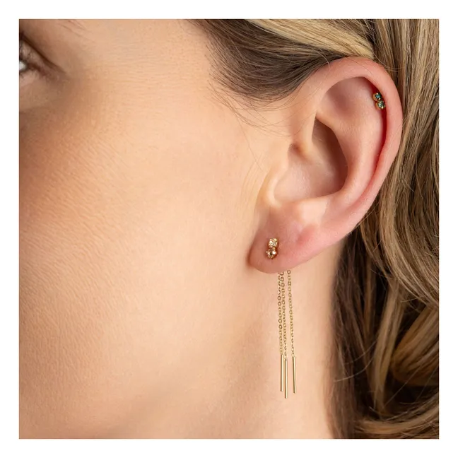 Peter Small Earring | Gold