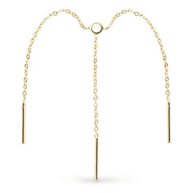 Boucle d'Oreille Peter Small | Doré