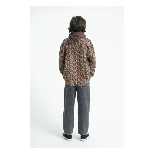 Leopard shirt | Brown