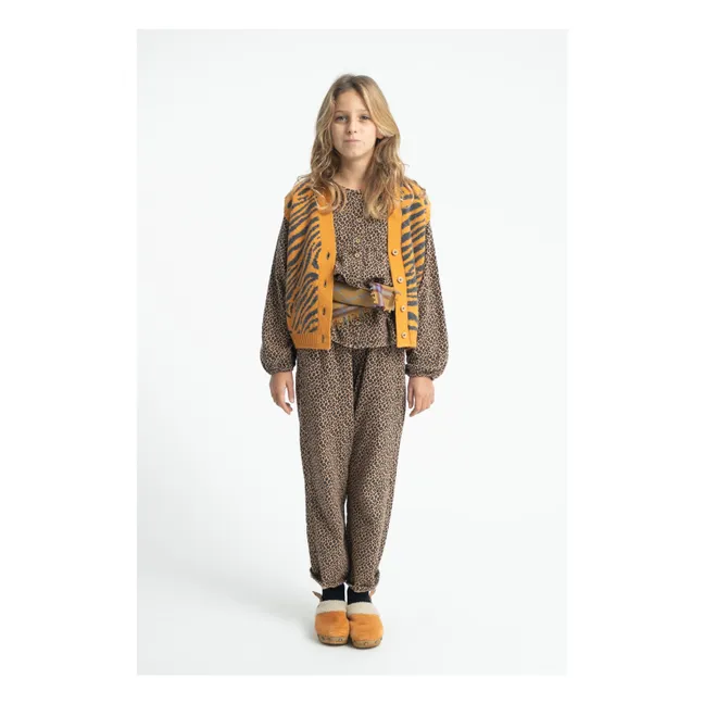 Pantalones de leopardo | Marrón