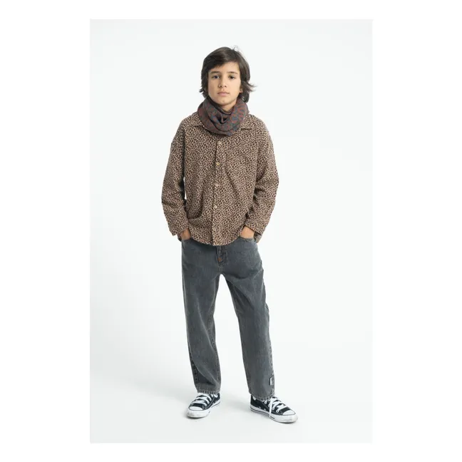 Chemise Léopard | Brun