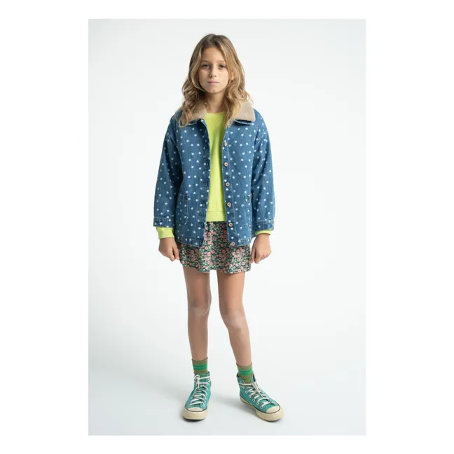 Jupe Fleurie | Vert