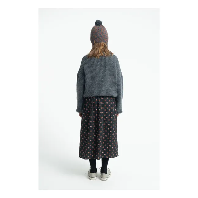 Sombrero de leopardo | Gris Antracita